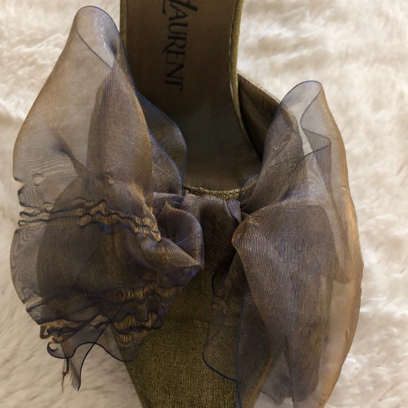 Yves Saint Laurent Heels 6 1/2 - Picture 3 of 5